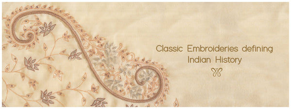 Five Famous Traditionally Rich Embroideries of India